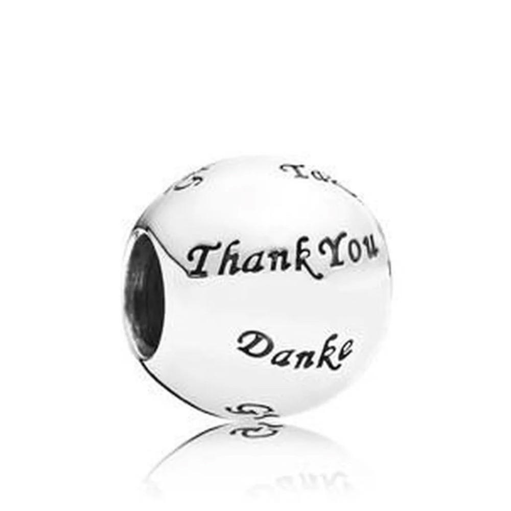 Pandora many thanks charm
